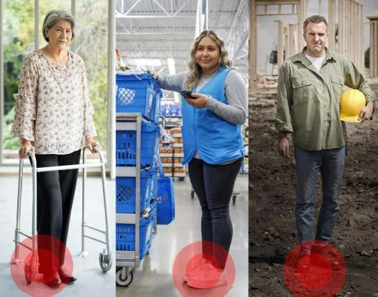 Feet Discomfort Limits Daily Activities